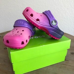 Ombré Toddler Crocs
